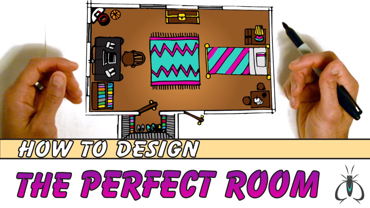 How to Draw a Room Floor Plan Drawing Tutorial
